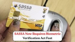 August 2025 SASSA Grants: Why Biometric Verification is Now Mandatory