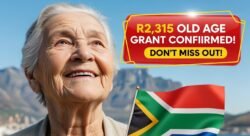 Good News – September Old Age Grant of R2,315 Confirmed for South Africans