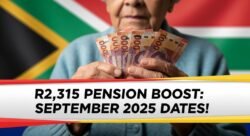 SASSA September 2025 Pension Grant R2,315: Local Payment Dates Inside