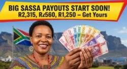 SASSA September Grants: R2,315, R560, R1,250 β Payments Start Soon